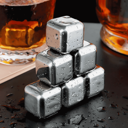 Cubos De Hielo Reutilizables x6